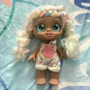 Kindi Kids Rainbow Hair Doll Dress Up Play Toy